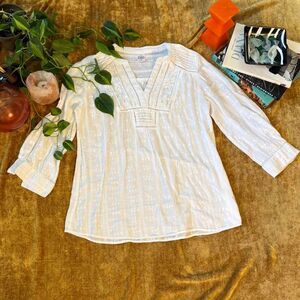 Billabong Women's White Blouse